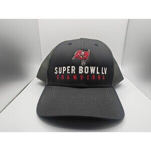 Tampa Bay Buccaneers Super Bowl LV Champions NFL Hat Gray
